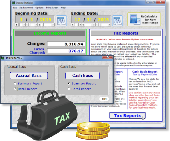 Lawn Business Sales Tax Reporting