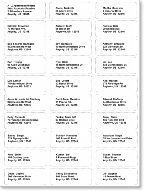 Mailing Label Software for Lawn Care