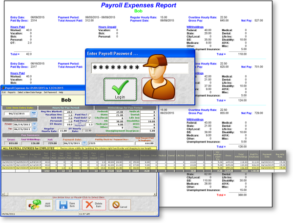 Lawn Care Payroll Reporting