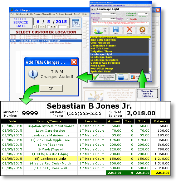 Landscape Materials Category Estimating