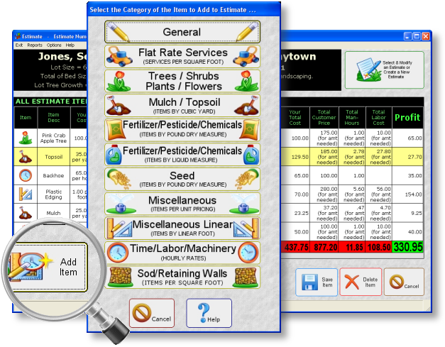 Landscaping Estimating Software