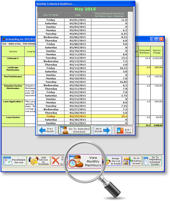 landscape irrigation scheduling software