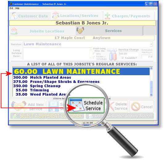 Lawn Care Maintenance Scheduling Software
