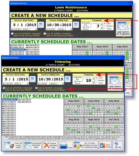 Lawn Care Scheduling Software